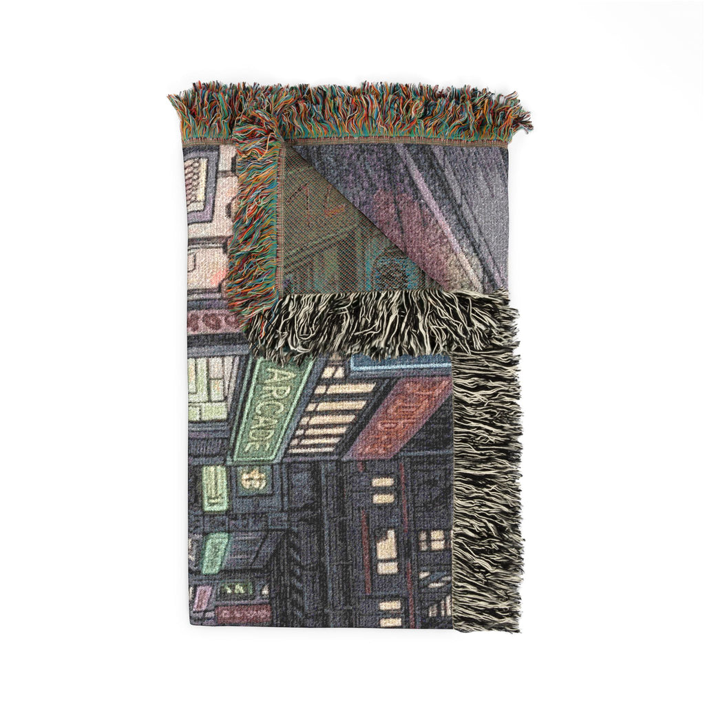 Silvia Night Woven Blanket