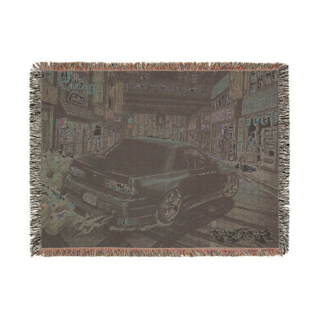 Silvia Night Woven Blanket