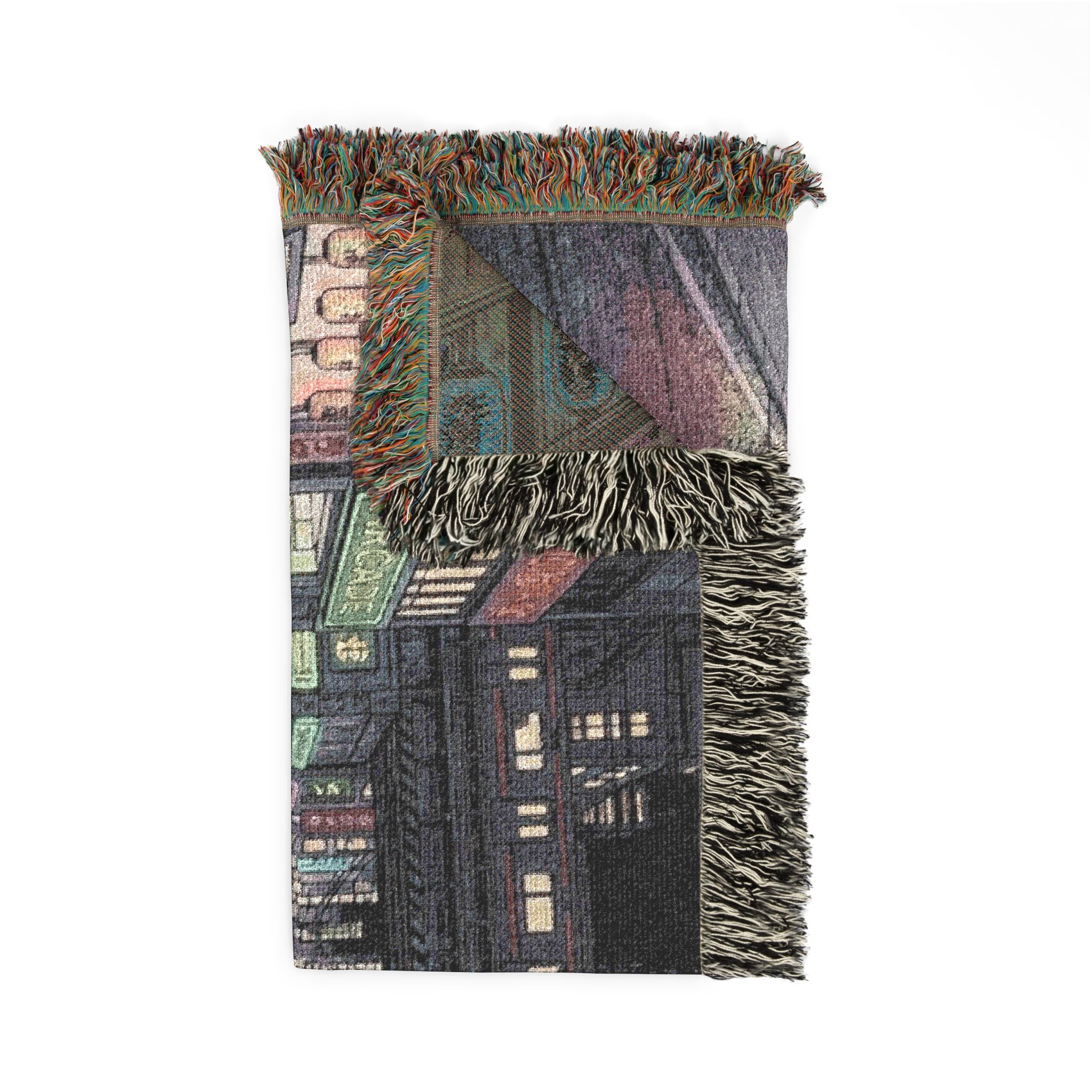 Silvia Night Woven Blanket