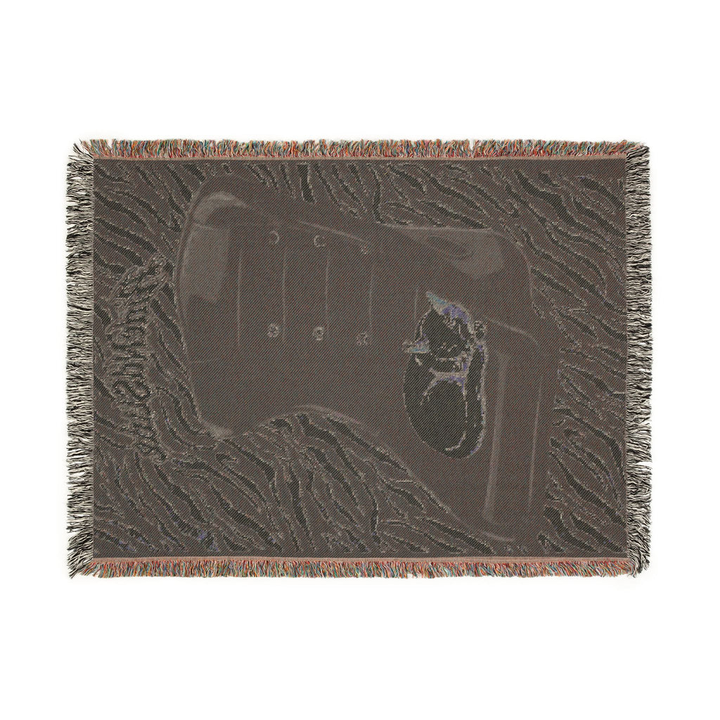JDM Kitty Woven Blanket