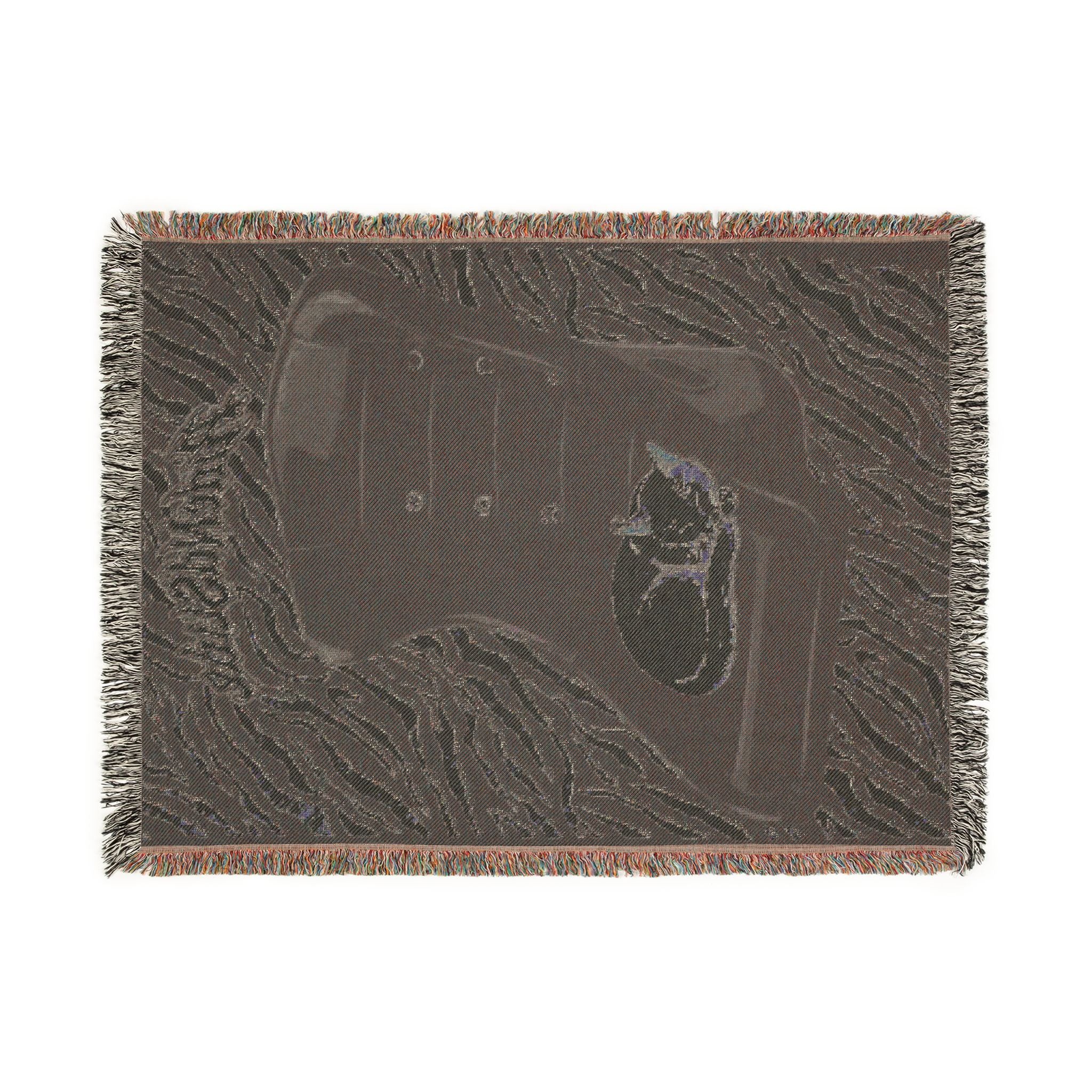 JDM Kitty Woven Blanket