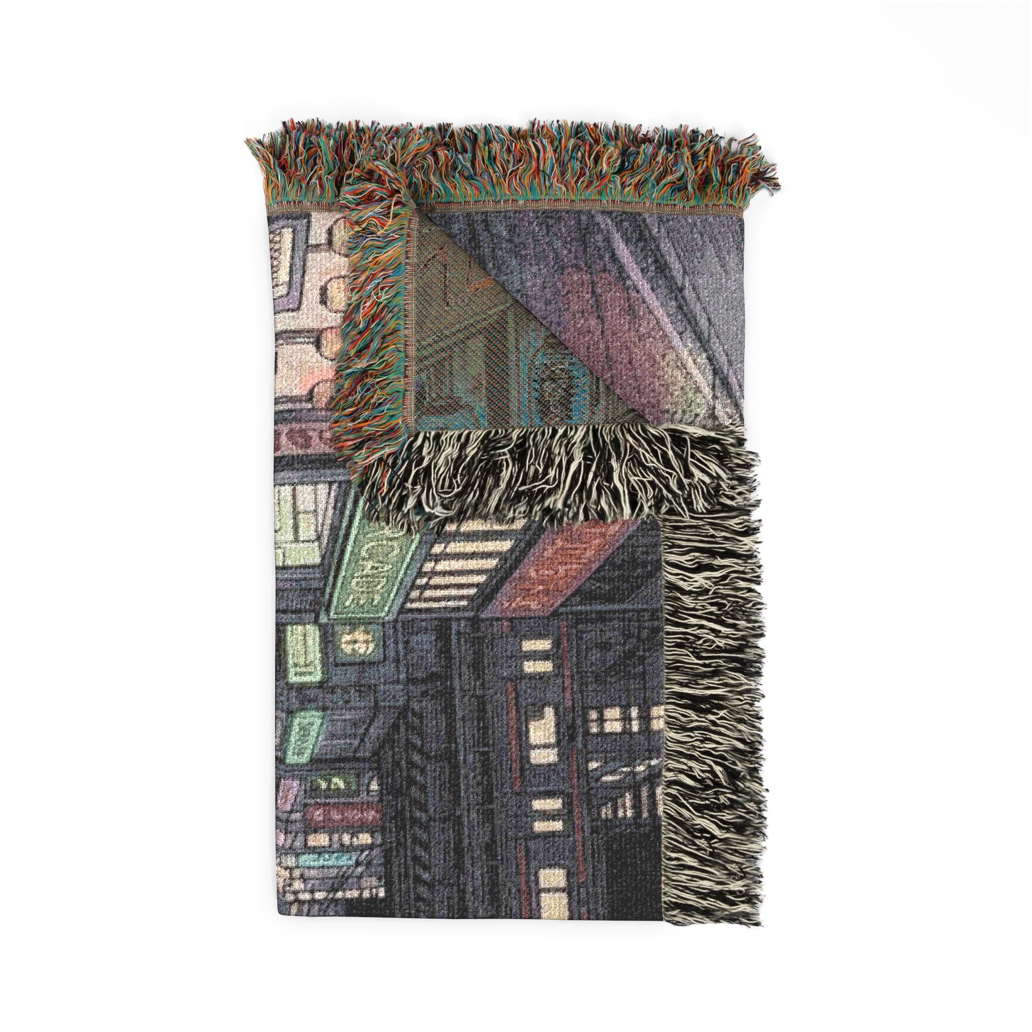 Silvia Night Woven Blanket