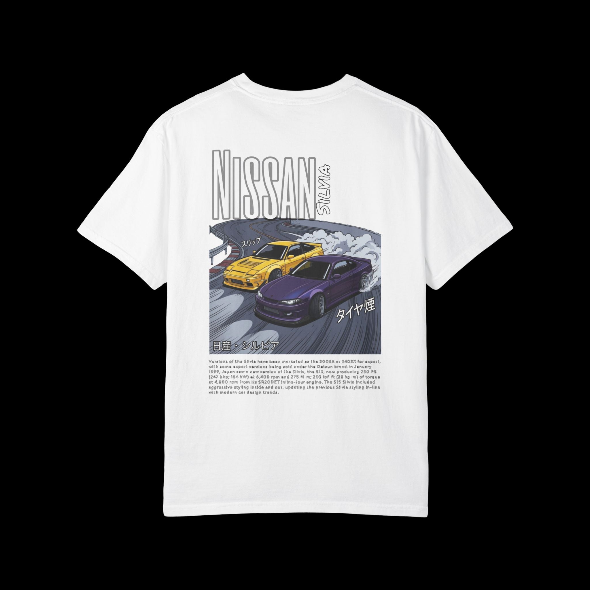 JDM Tee — Y2K Street Style Nissan S-Chassis