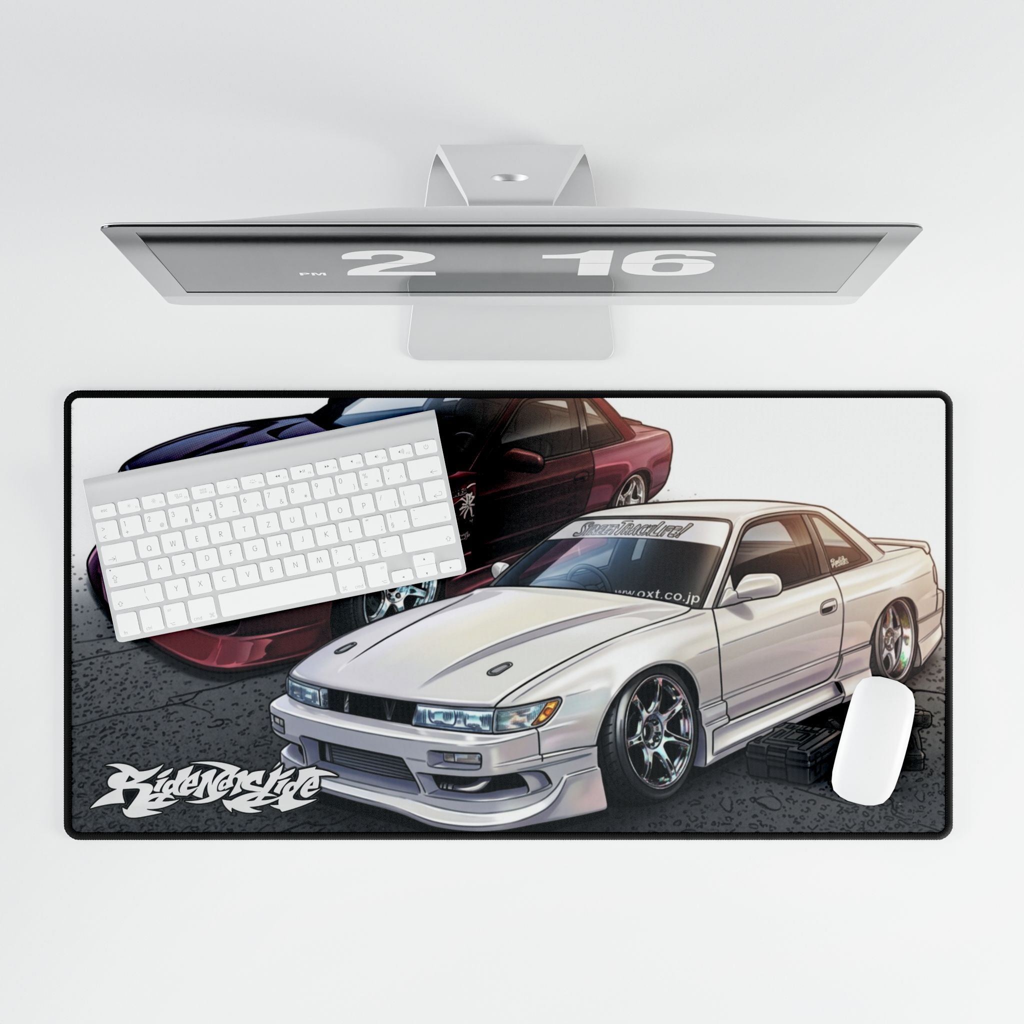 Street Drift Car Desk Mat
