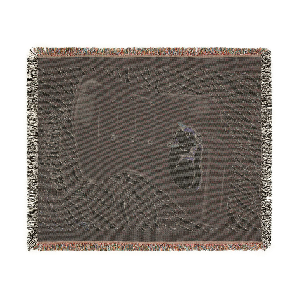 JDM Kitty Woven Blanket