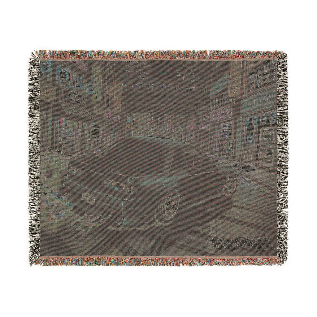 Silvia Night Woven Blanket