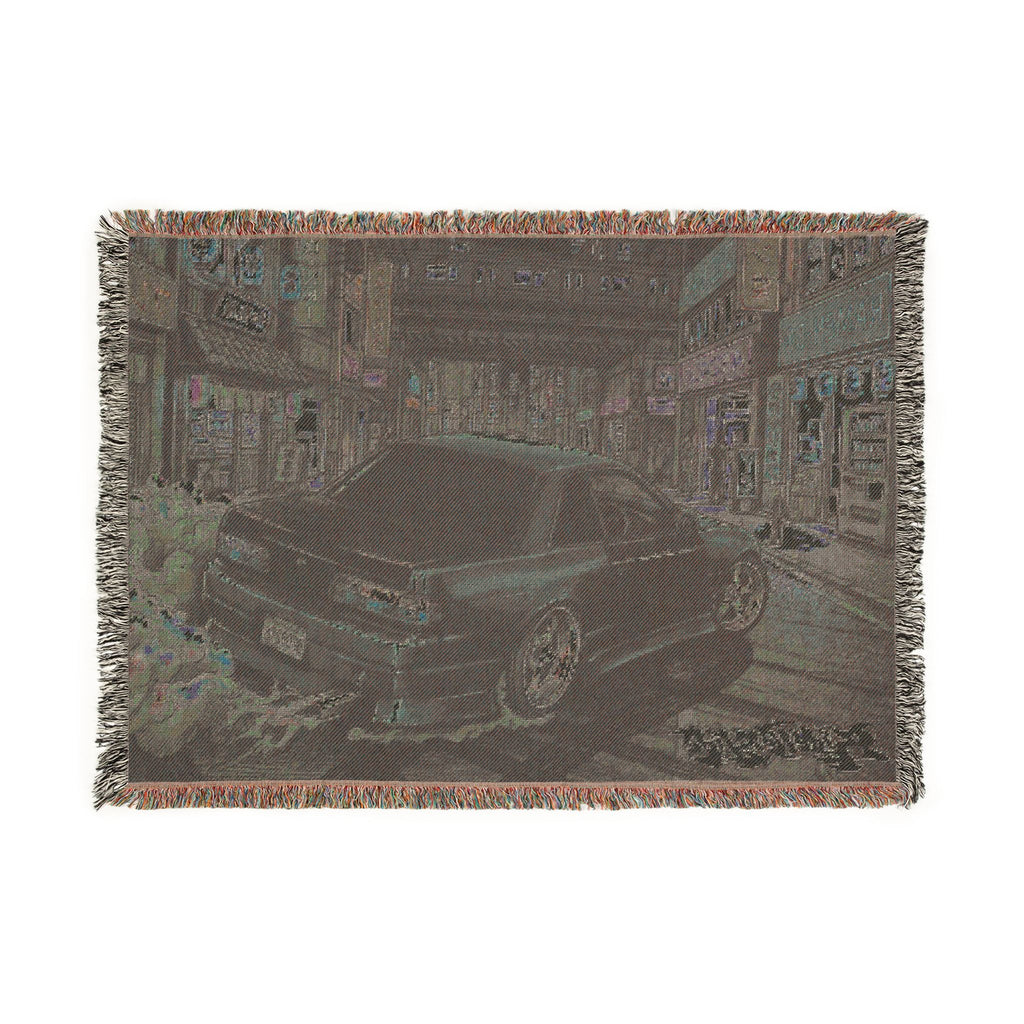 Silvia Night Woven Blanket